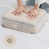 Compression Storage Bag With Double Zipper Double-sided Packing Cubes Bedding Clothing Storage Bag