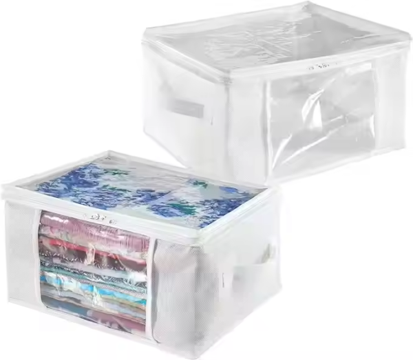 Clear PVC Zippered Storage Bags - 图片 4