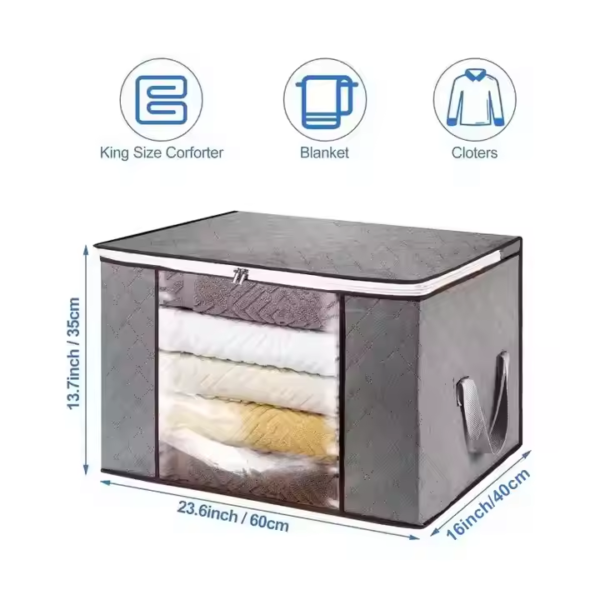 Quilt Blanket  Clothes Storage Bag - 图片 5