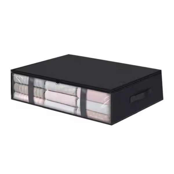 Foldable under bed storage bag
