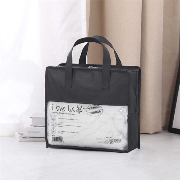 Clear Quilt Pillow Blanket Bag - 图片 2