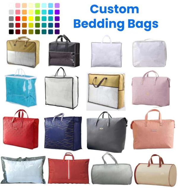 Clear Quilt Pillow Blanket Bag - 图片 5