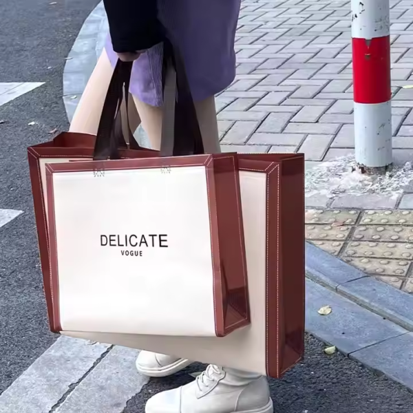 on-woven shopping bag