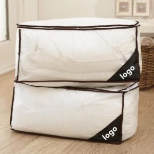 Factory Customized-2025 Clear Clothes Storage Foldable Blanket Storage Bags PE Waterproof Dry Bag