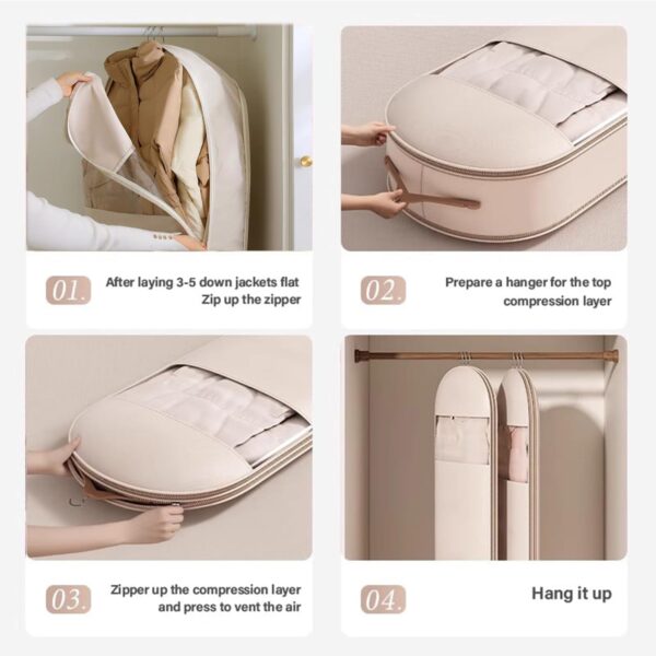 Compressed Zipper Garment Bag - 图片 5