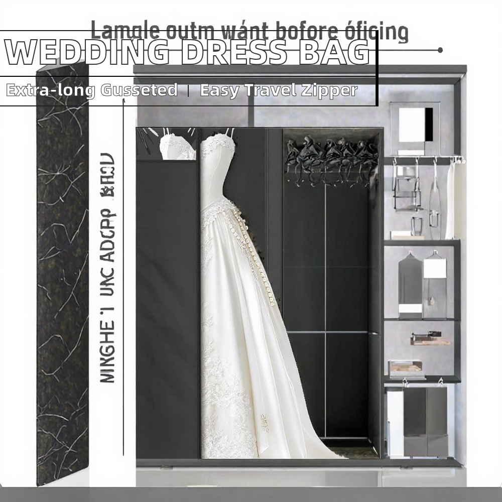 Zippered wedding dress pocket - Image 4