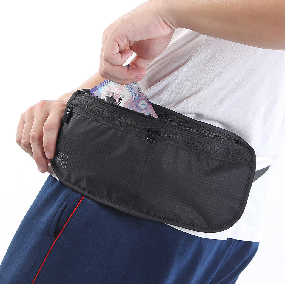 Multi functional foldable nylon waist bag - Image 3