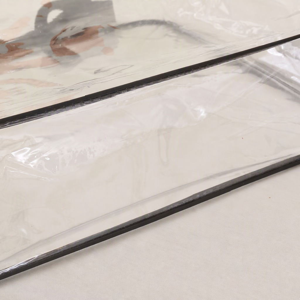 Cross border transparent PVC quilt storage bag - Image 3