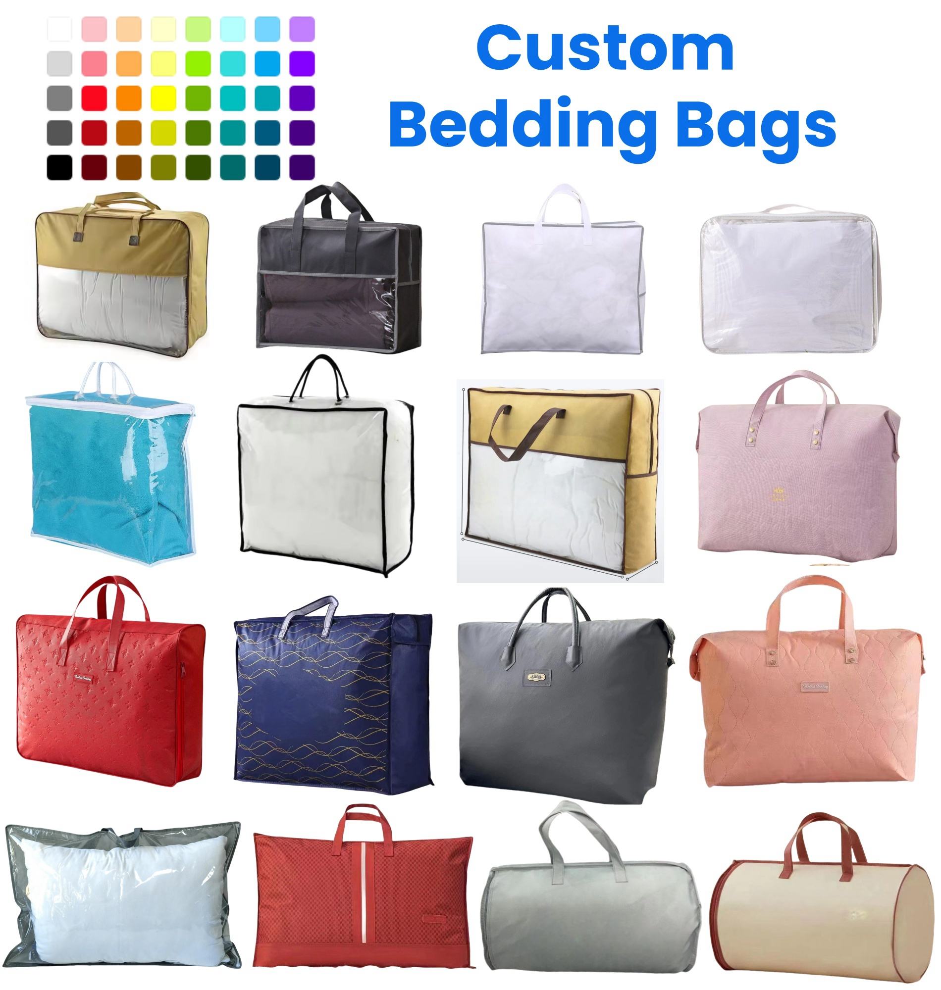 Customizable logo zipper storage bag double-sided - Image 5
