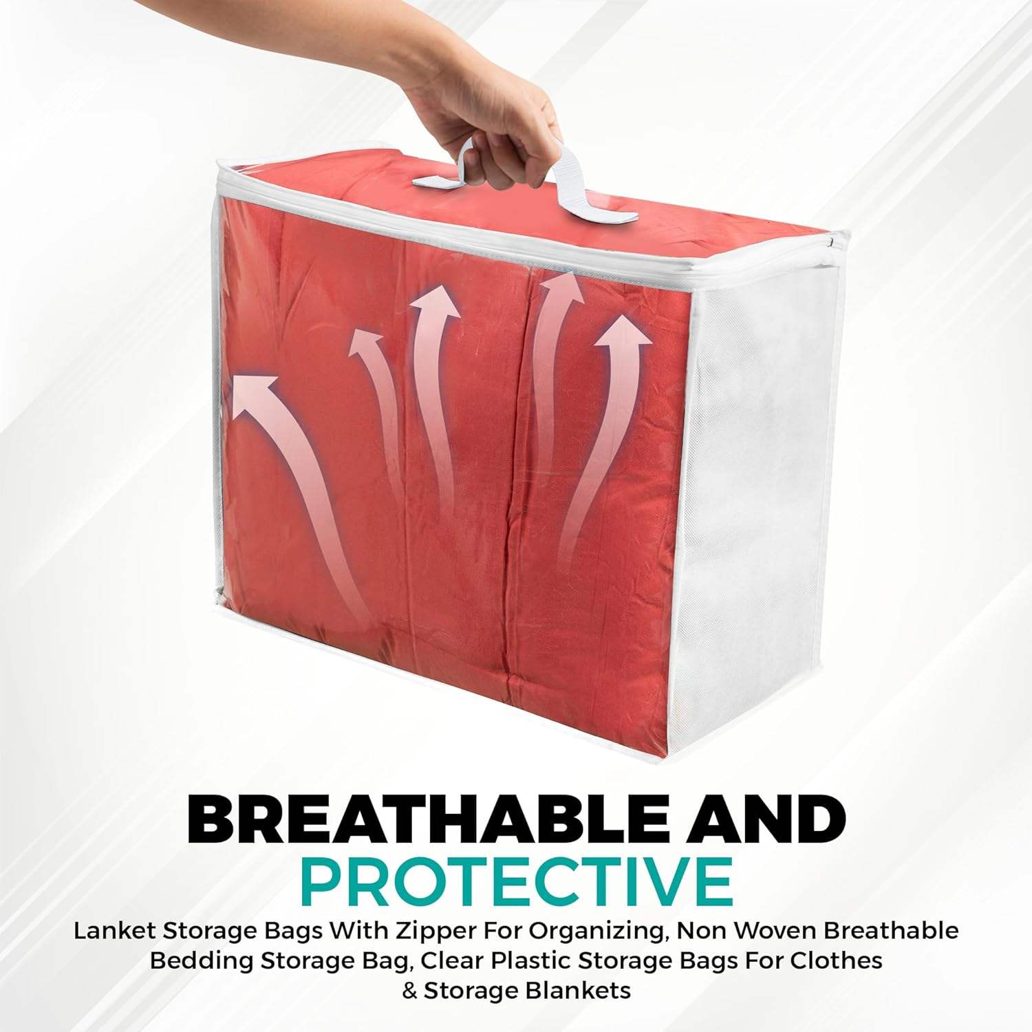 VitalUp 3-Piece Zipper Storage Bag - Image 6