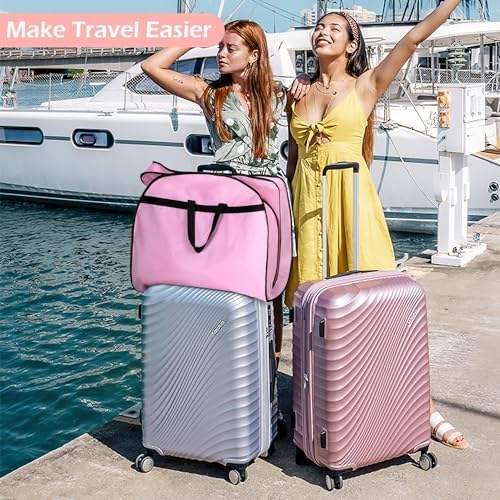 Pink Oxford fabric clothing bag - Image 6