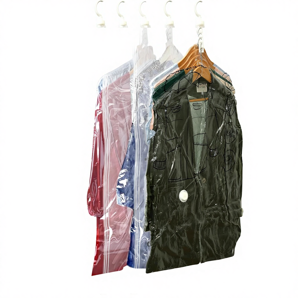 Gucass 6-piece hanging clothing storage bag