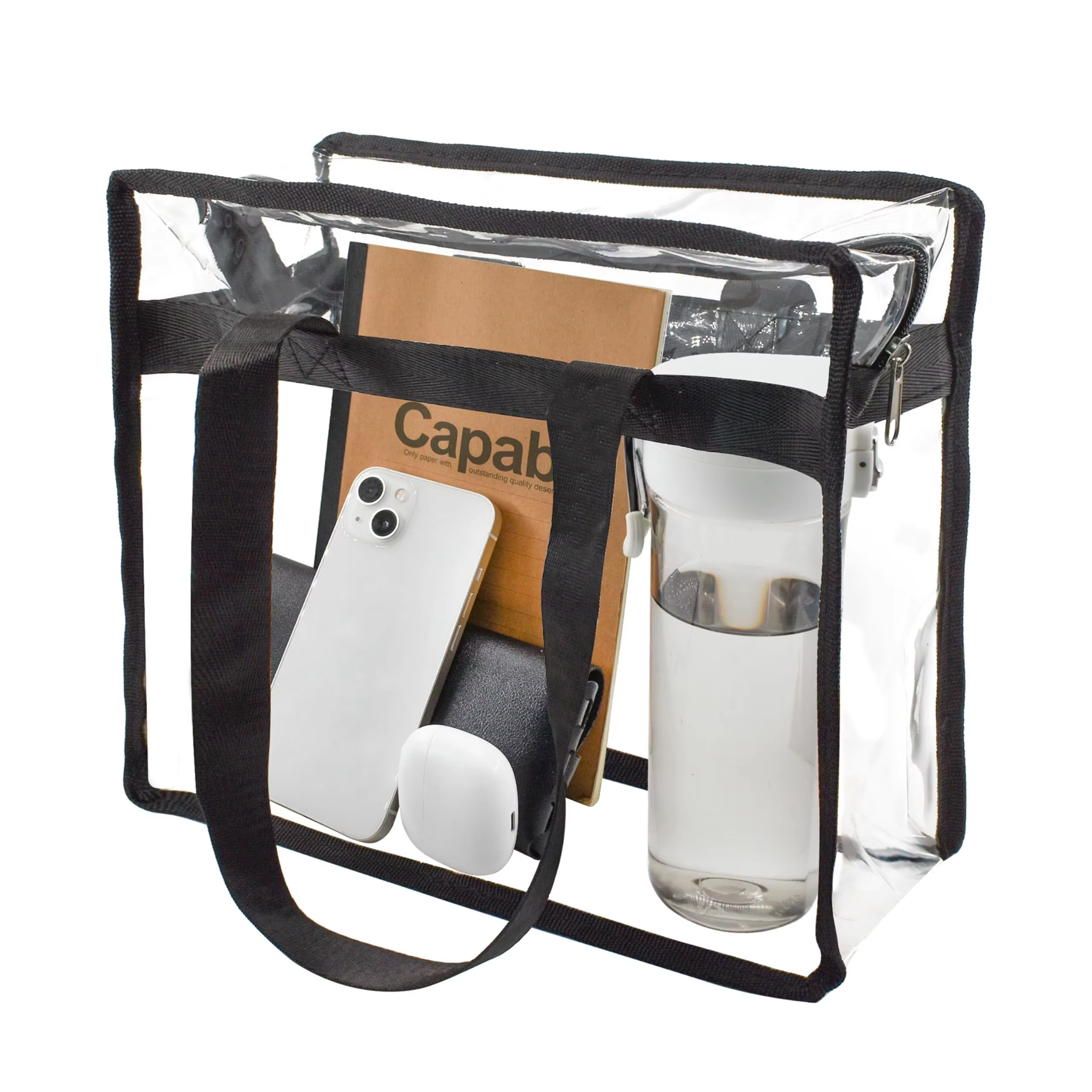 Large capacity PVC transparent storage bag