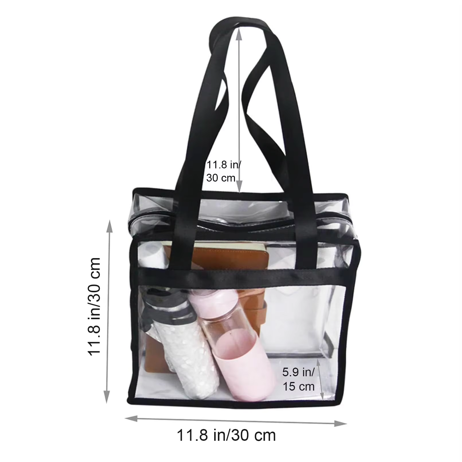 Large capacity PVC transparent storage bag - Image 2