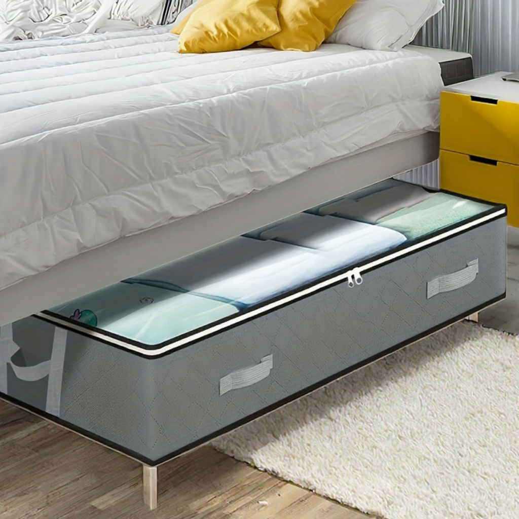 Transparent PET plastic lazy wheel storage tray, refrigerator storage box - Image 3