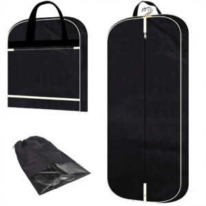 Semapak breathable black non-woven fabric modern clothing set