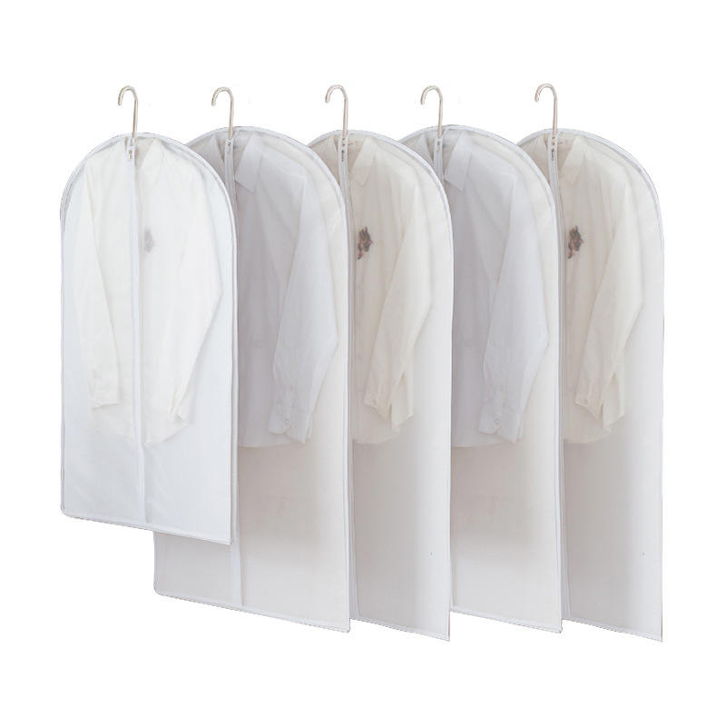 Translucent clothing storage bag