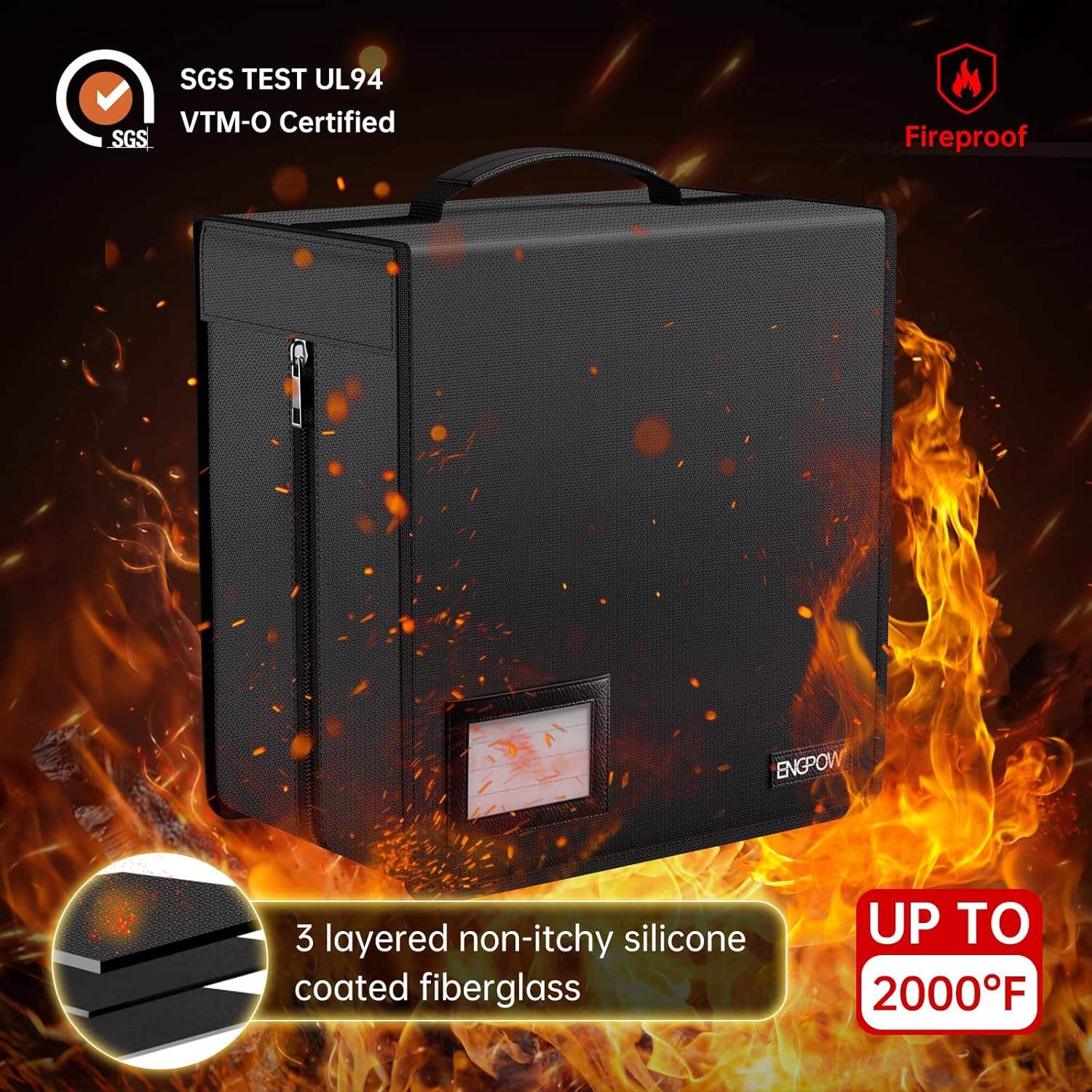 Equipped with a large card storage clip - Image 3