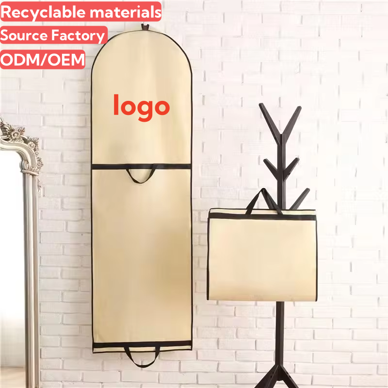 Long gown bag wrinkle free clothing storage bag - Image 2