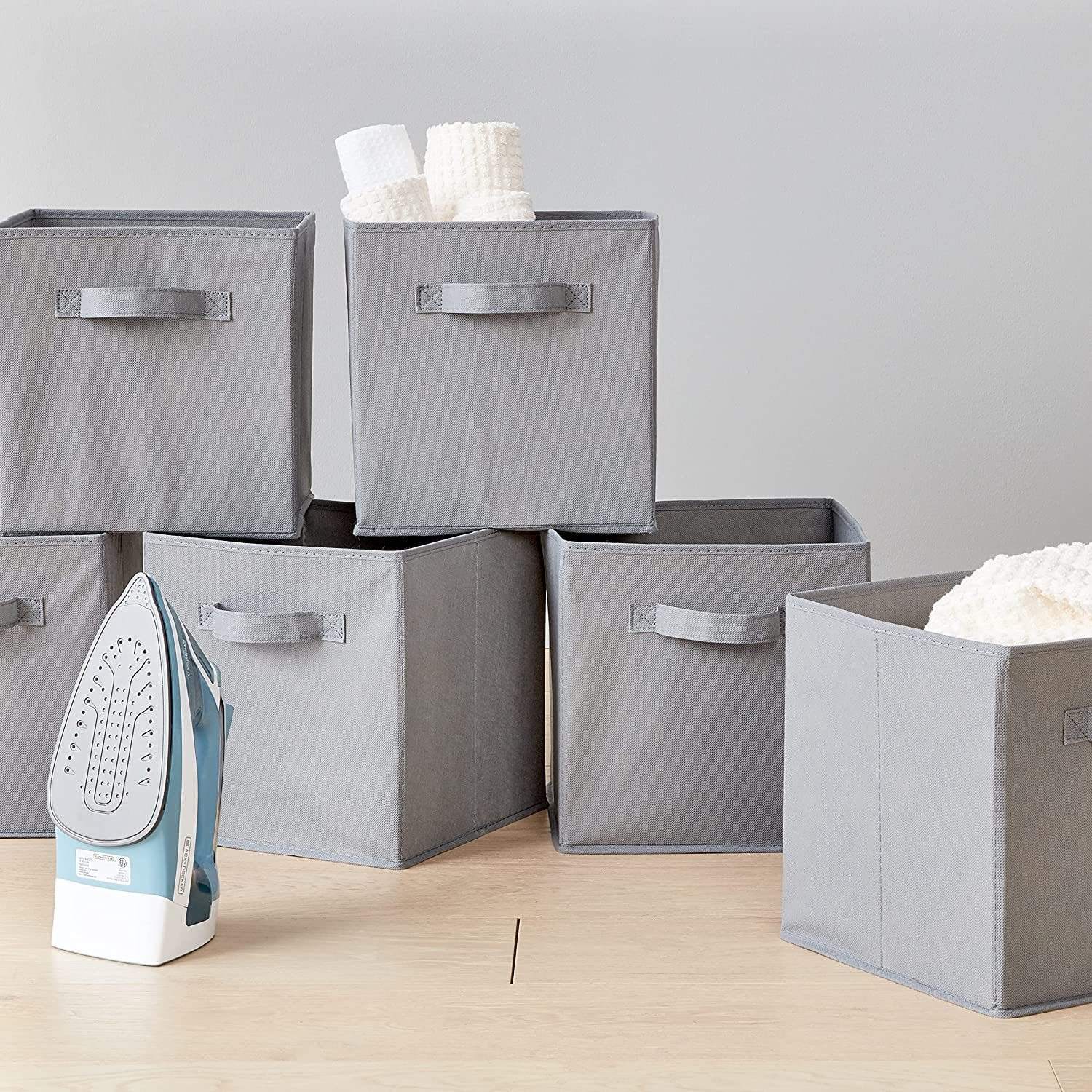 Foldable cube clothing storage box - Image 2