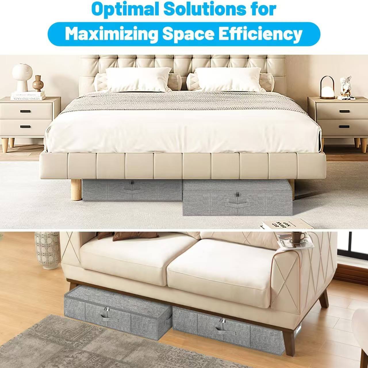 Underbed storage box partition board - Image 2