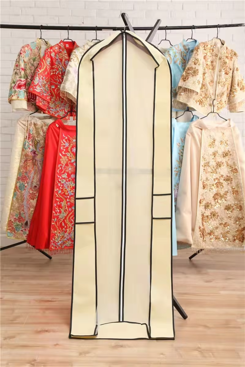 Long gown bag wrinkle free clothing storage bag - Image 3