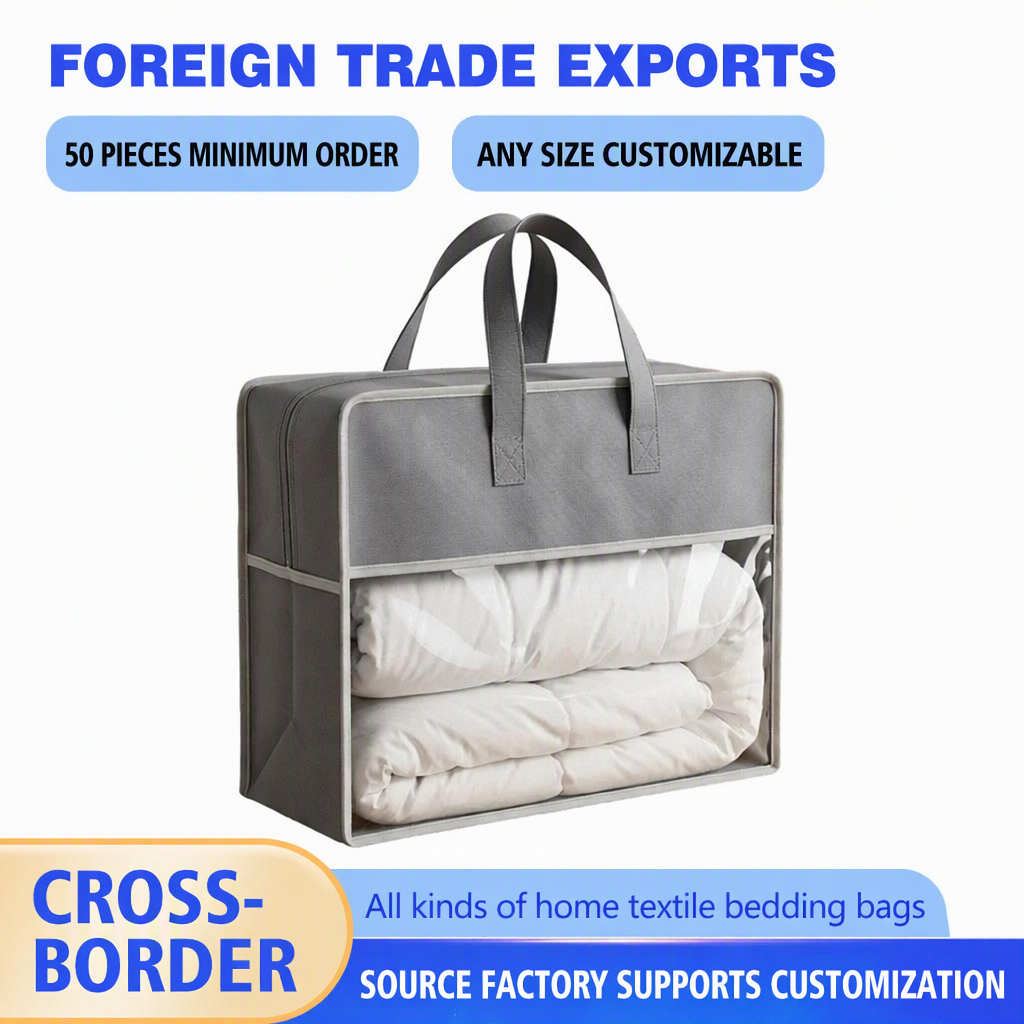 PVC semi transparent non-woven tote bag - Image 3