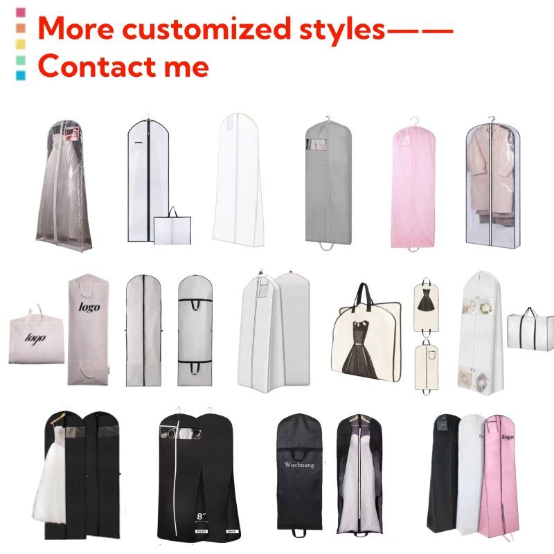 Long gown bag wrinkle free clothing storage bag - Image 5