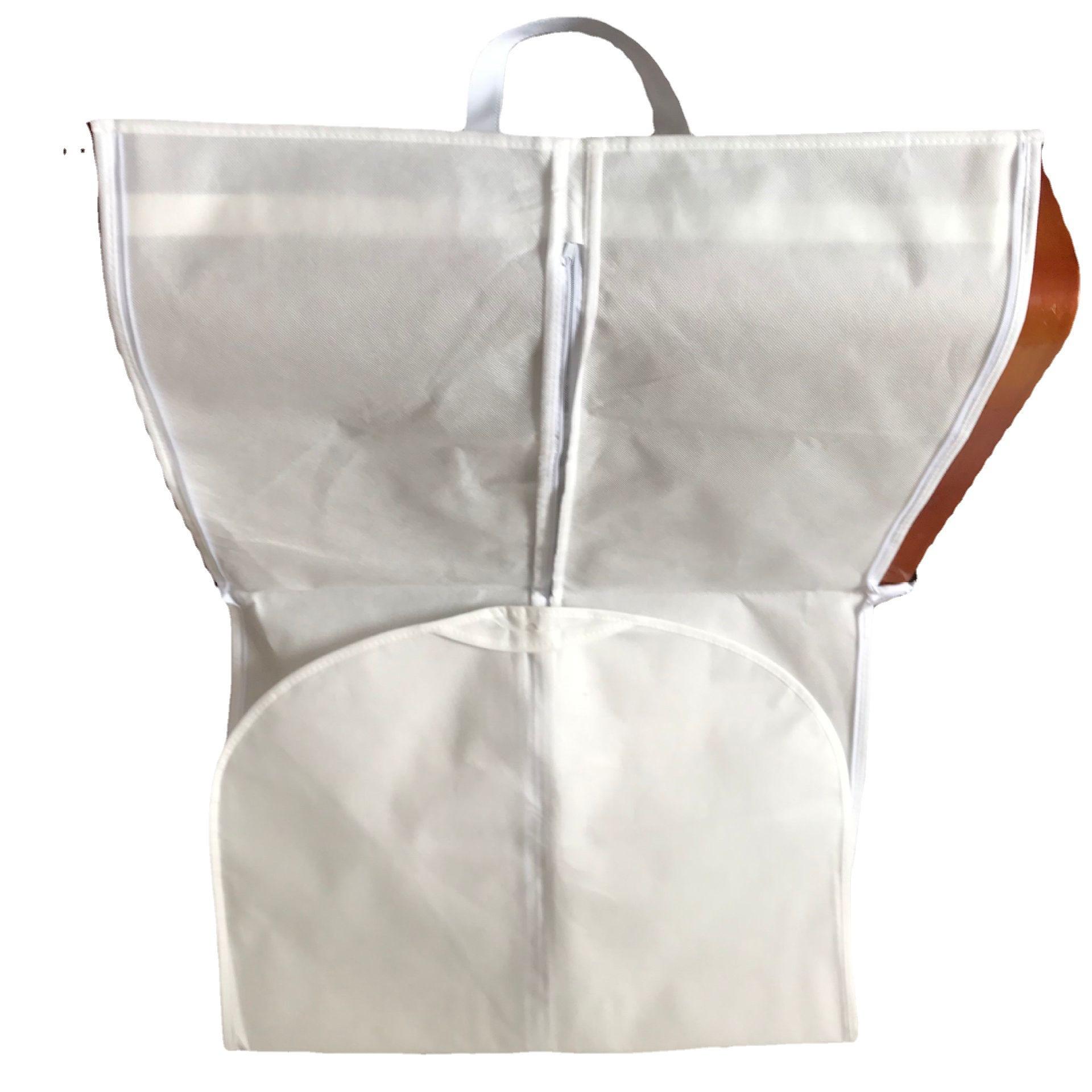 Cotton canvas velvet suit bag cover - Image 5
