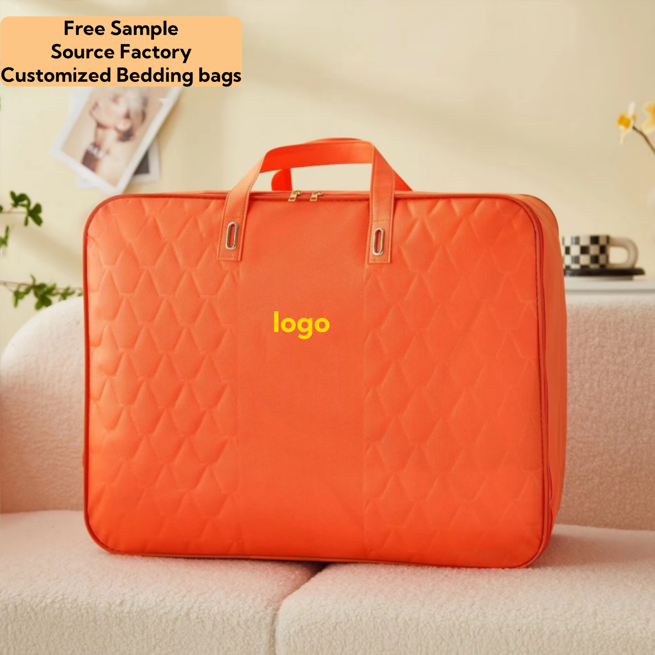 Modern environmentally friendly single and double winter storage bag