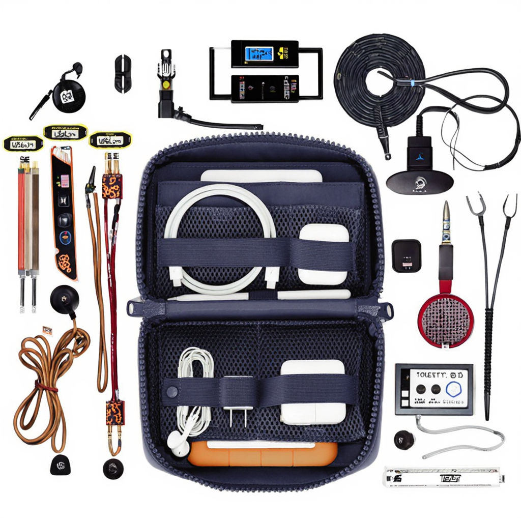 Lightweight electronic accessory carrying case - Image 3