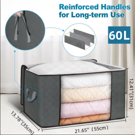 Modern eco-friendly fabric clothing storage basket - Image 5