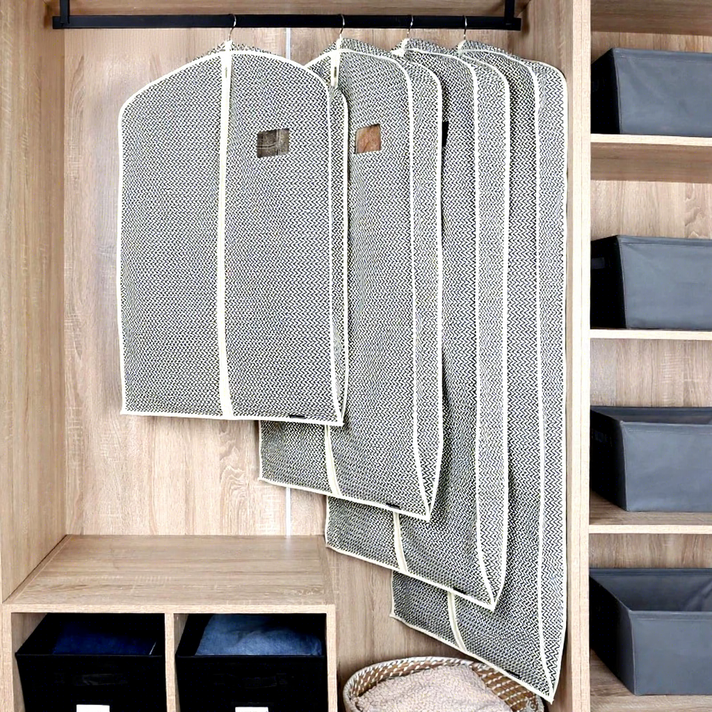 Washable hanging pocket Japanese cotton fabric - Image 2