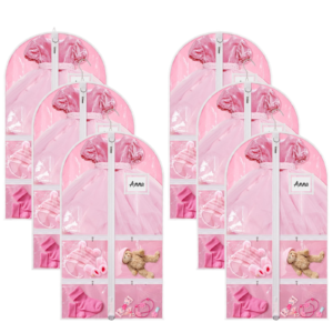 Children's dance costume polyester clothing bag