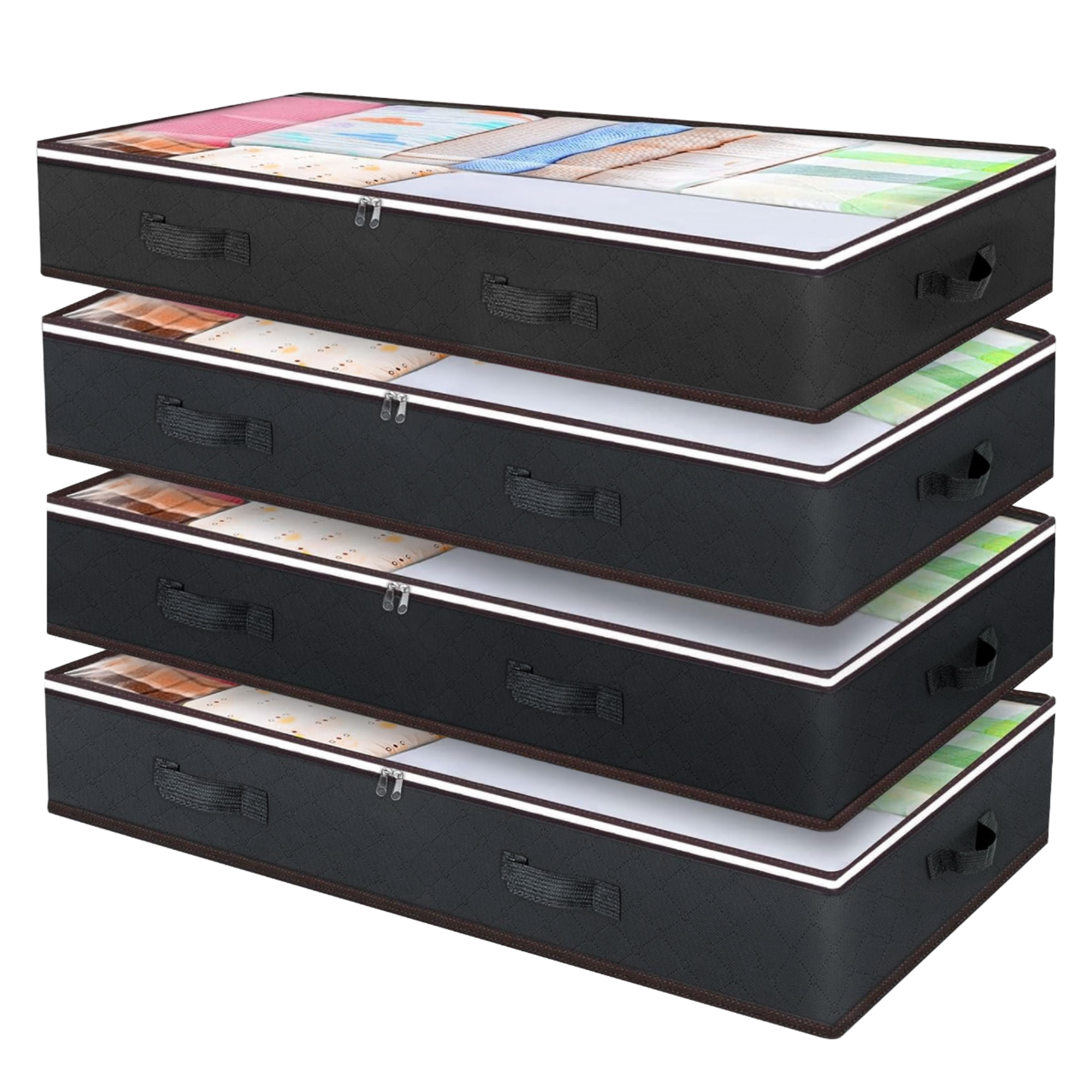 Large capacity 35L under bed clothing storage box - Image 4