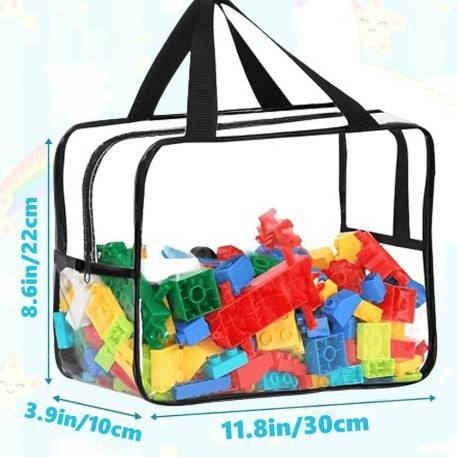 Transparent PVC recyclable waterproof storage bag - Image 4