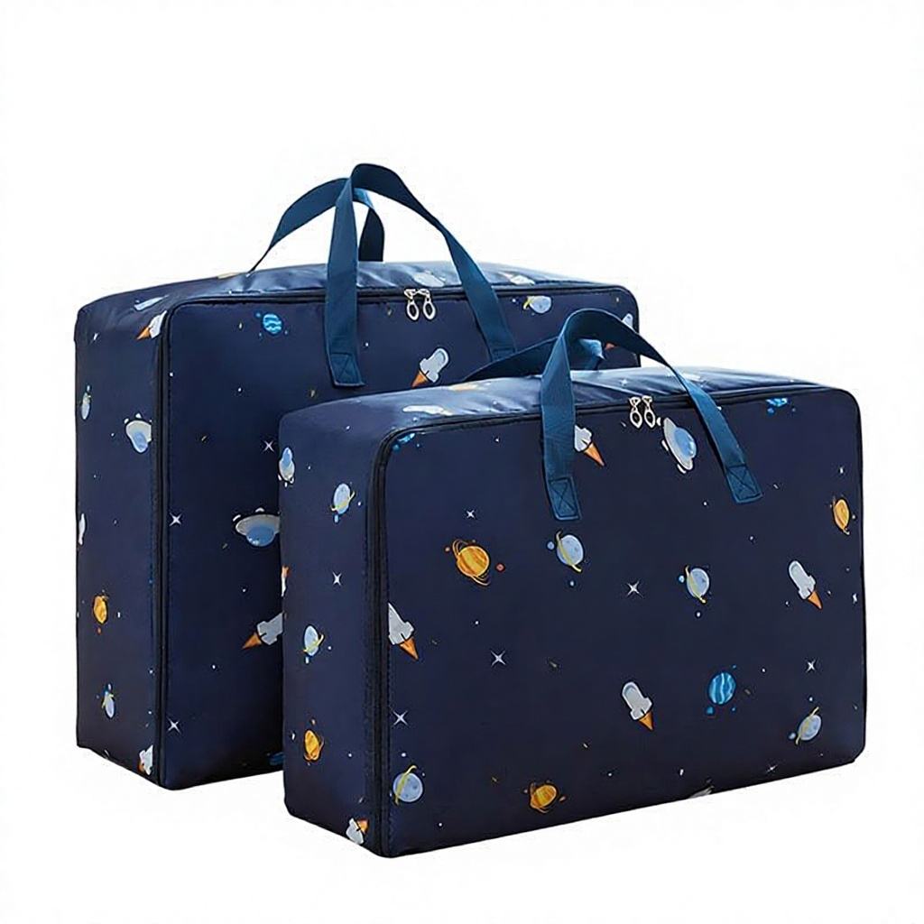 Printed Oxford cloth storage bag
