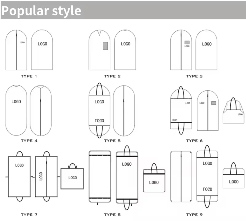 Foldable coat hanger bag - Image 5