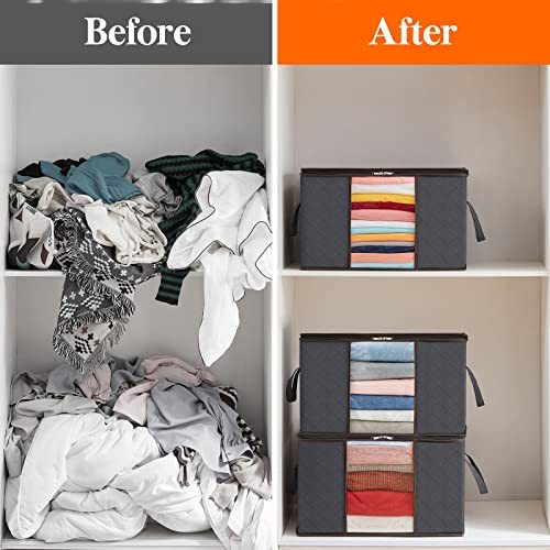 Modern eco-friendly fabric clothing storage basket - Image 6