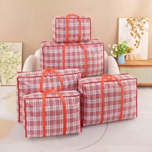 PLA woven foldable mobile handbag