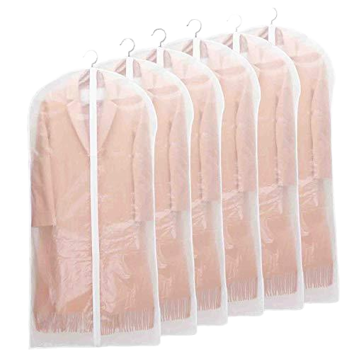 Matte PEVA clothing bag zipper dust cover