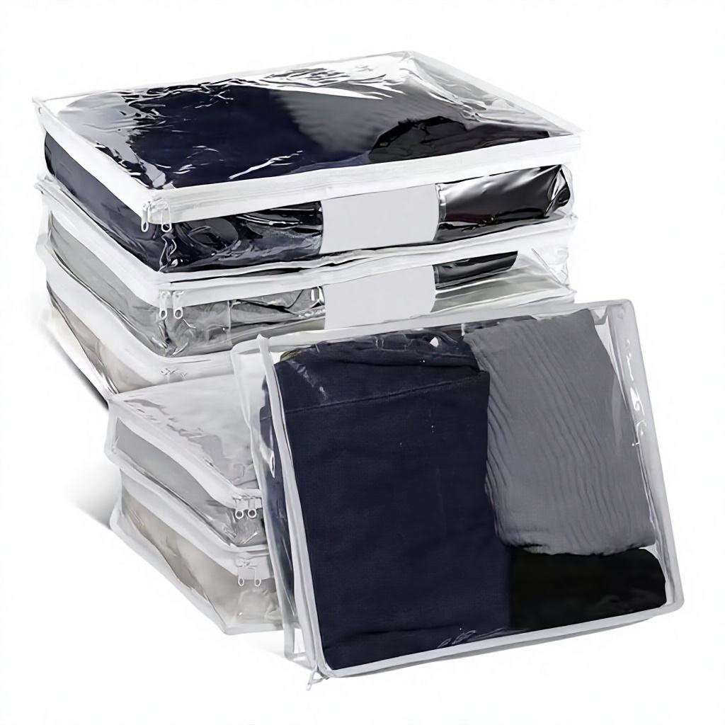 Customized PVC transparent bag set