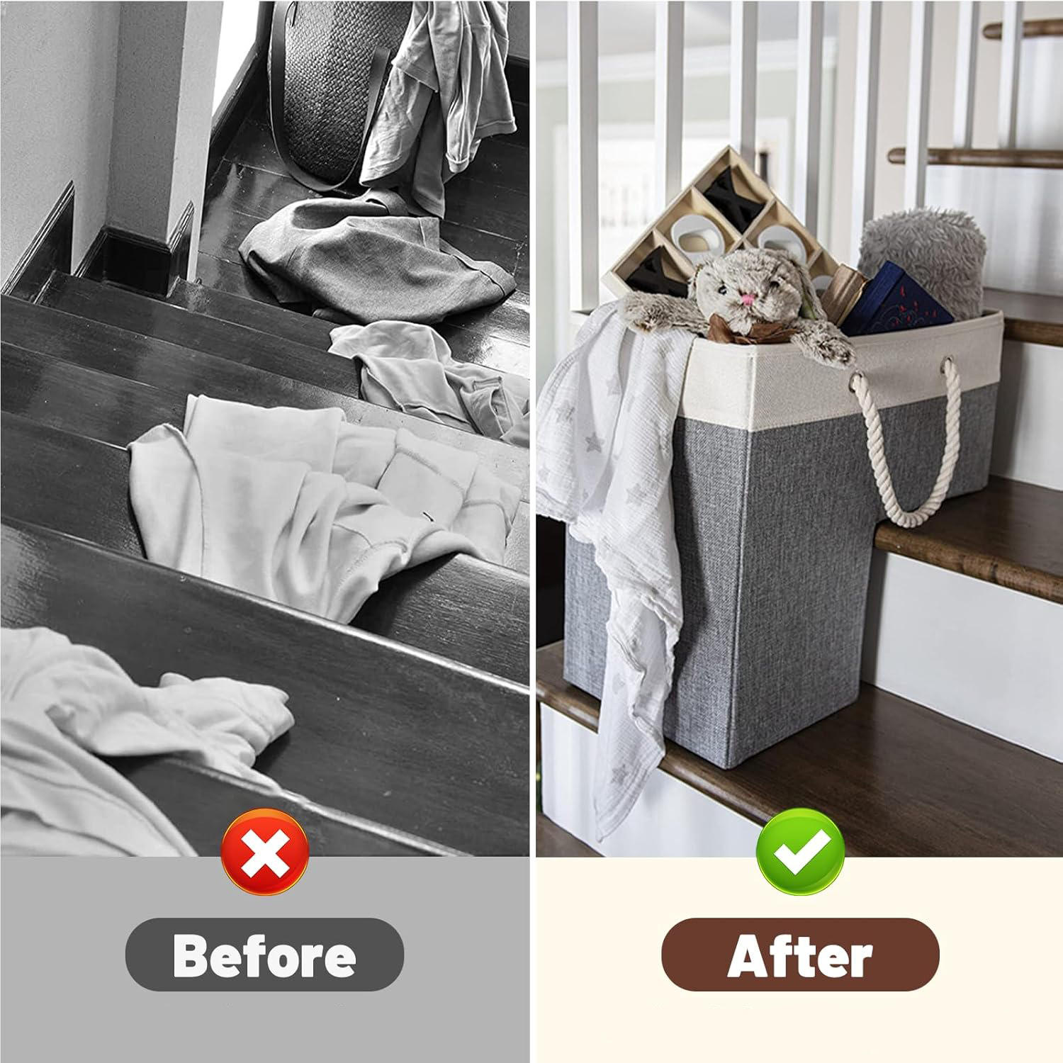 Staircase storage box, home wardrobe - Image 3