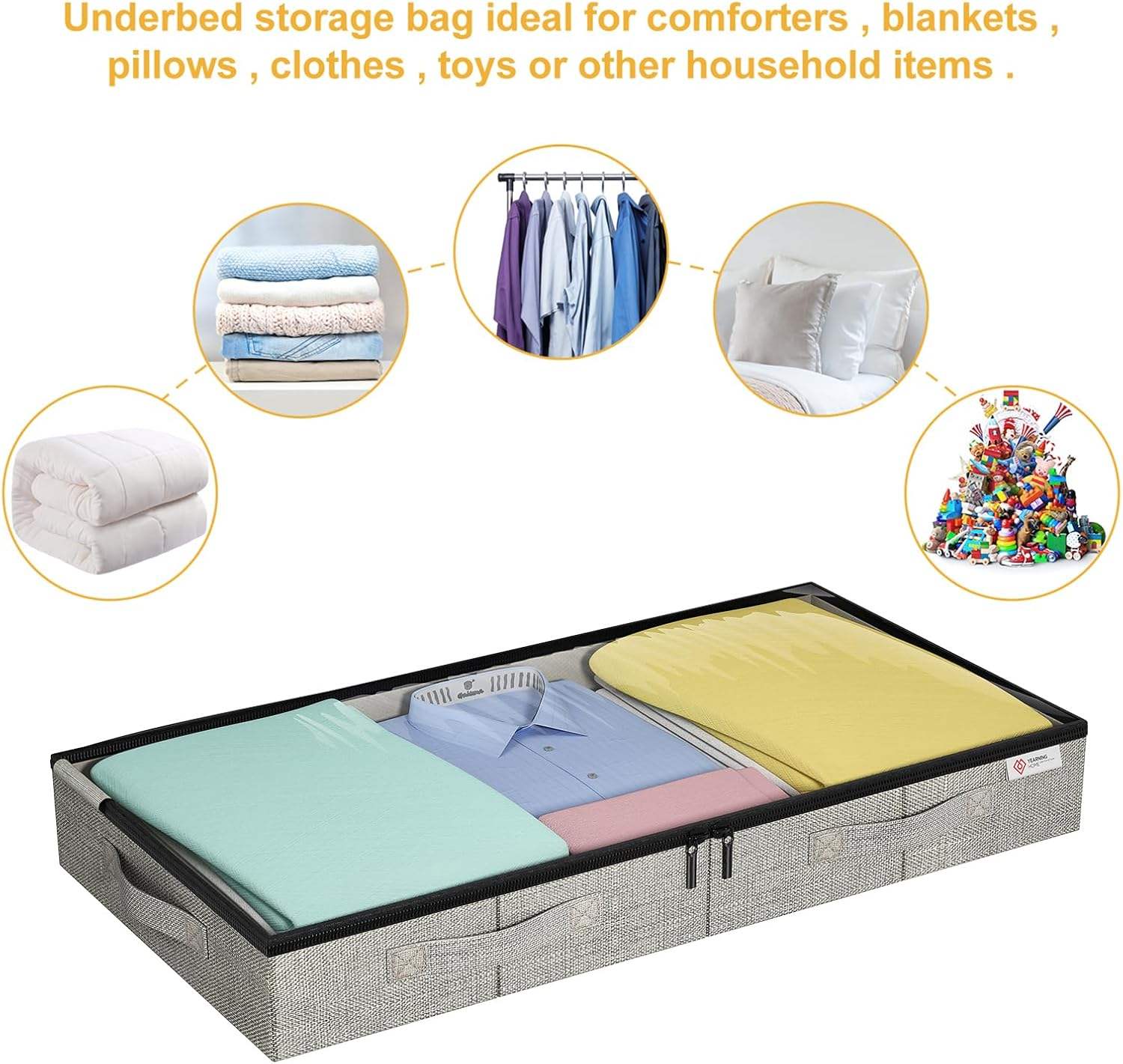 YearningHome Underbed Storage Bag - Image 5