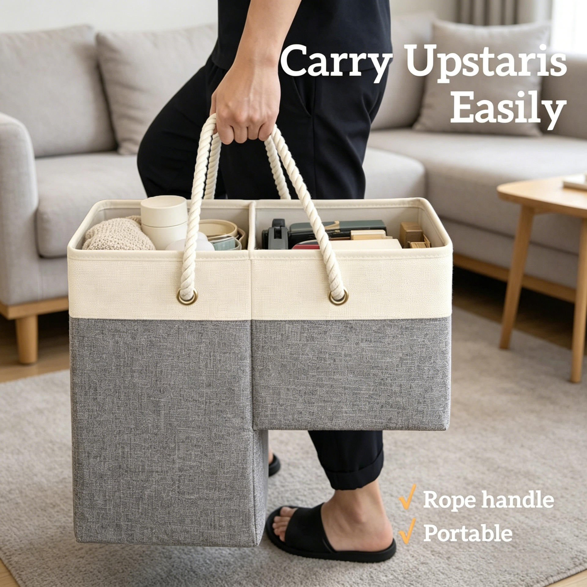 Staircase storage box, home wardrobe - Image 5