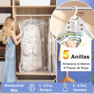12-Pack Transparent Vacuum Bags