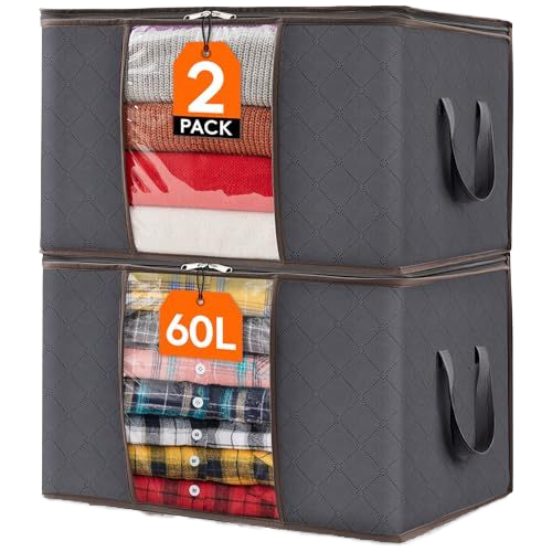 Modern eco-friendly fabric clothing storage basket