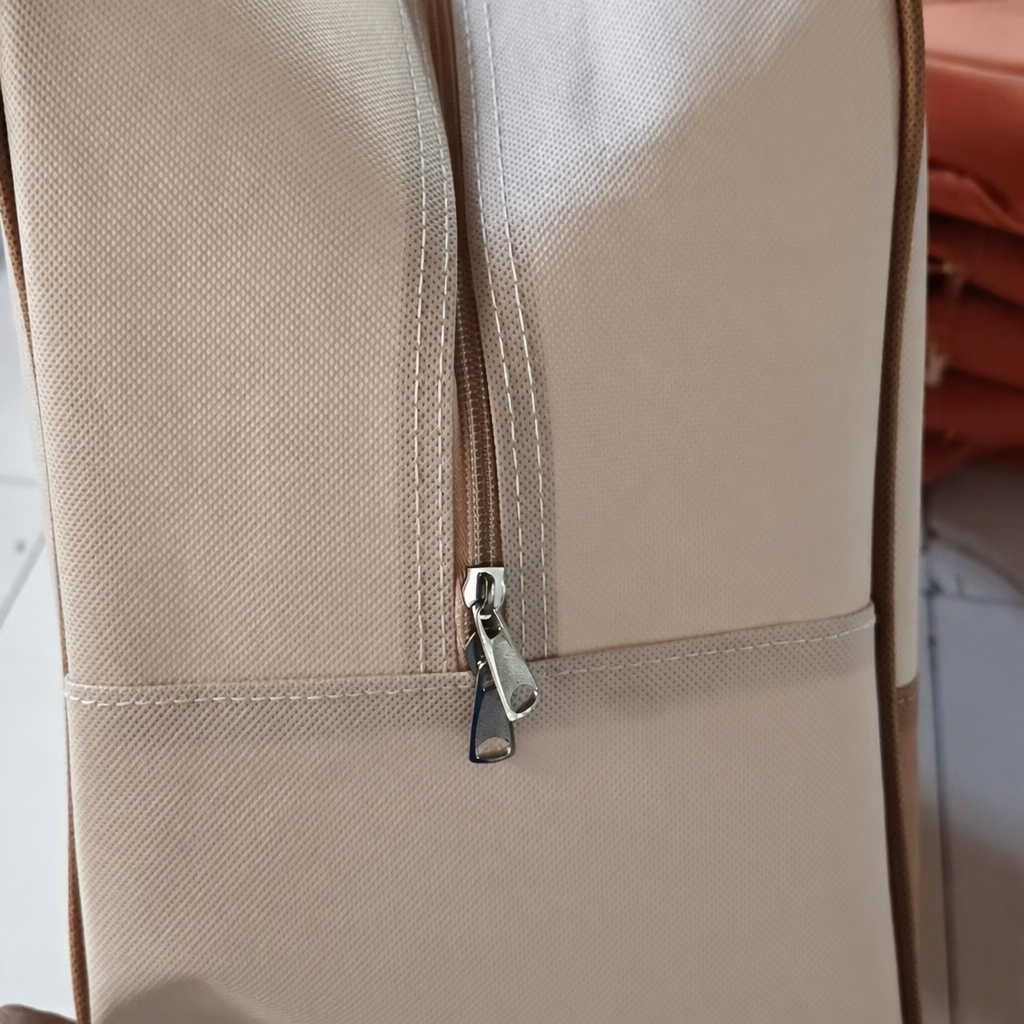 Portable rolling non-woven fabric storage - Image 2
