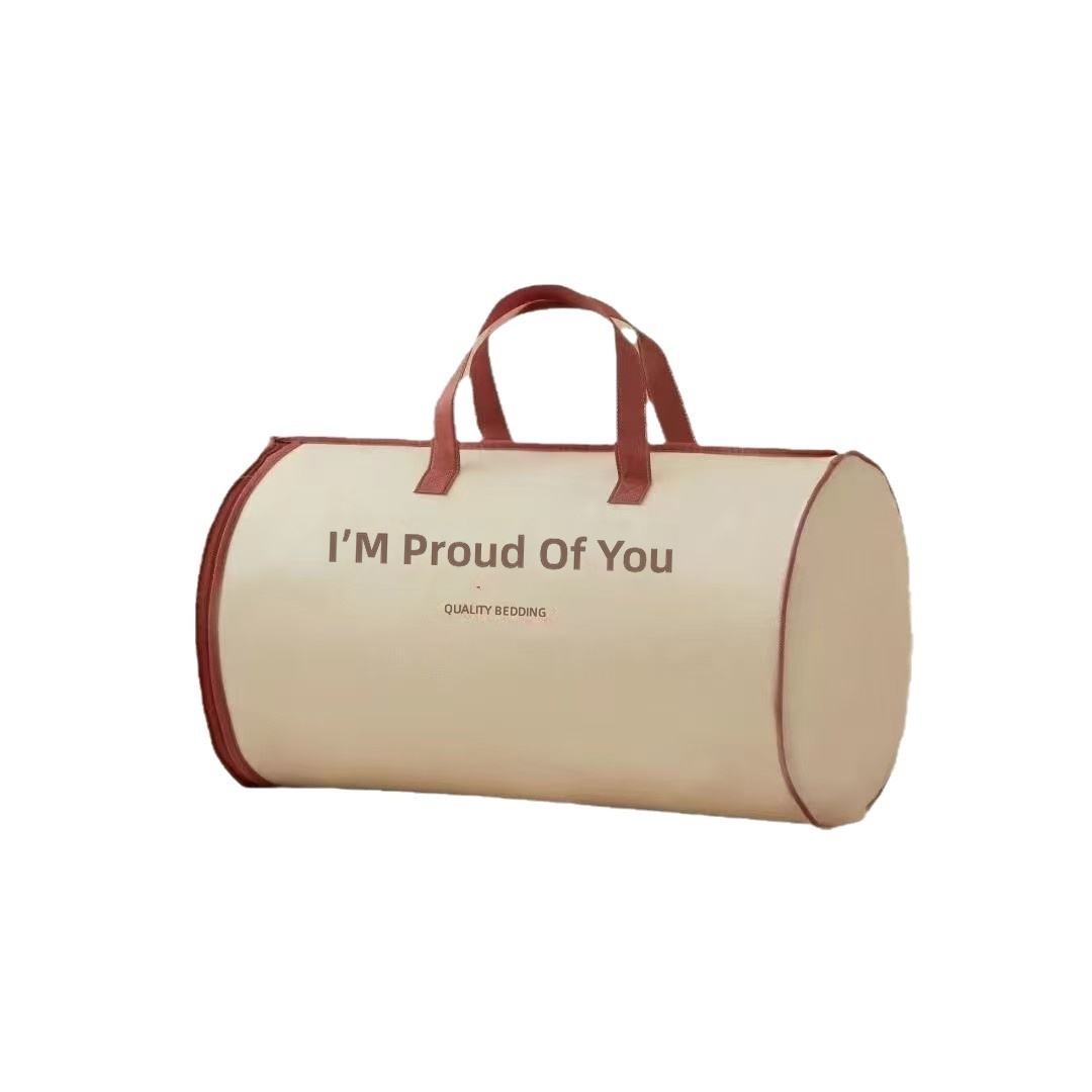 Non woven cylindrical silk quilt packaging bag - Image 4