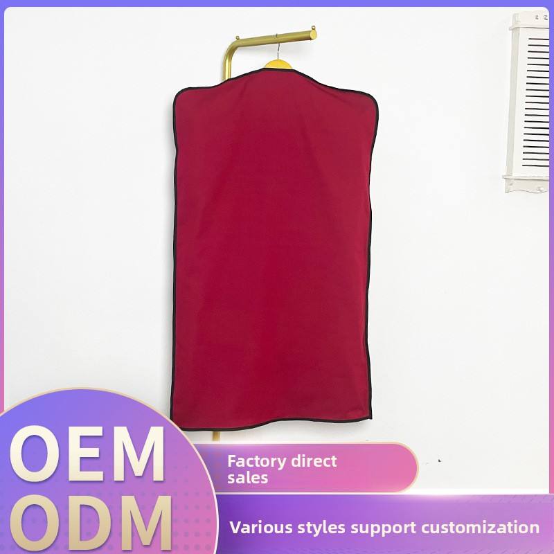 Red short down jacket dustproof